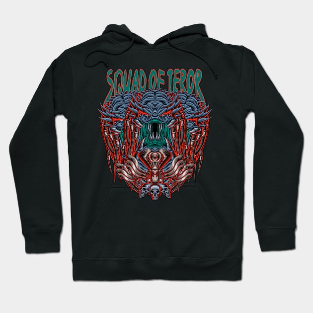 SQUAD OF TEROR Hoodie by TOSSS LAB ILLUSTRATION